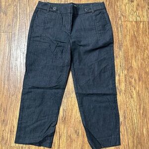 The LOFT Original Blue Ankle Pant Size 0P Like NEW!